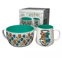 1. Zestaw Śniadaniowy Harry Potter: Miska + Kubek