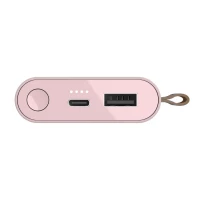 4. Fresh 'n Rebel Powerbank 6000 mAh USB-C Smokey Pink