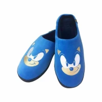 1. Kapcie Męskie Sonic Class of 91 Niebieskie Rozmiar 42-45
