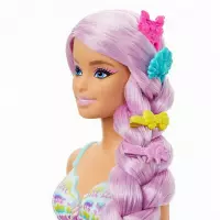 3. Mattel Lalka Barbie Syrenka Długie Włosy HRR00 