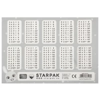 3. Starpak Plan Lekcji z Tabliczką Mnożenia A5 Rabbit 536146