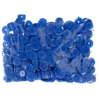 1. Craft With Fun Cekiny Łamane Okrągłe Pastelowe Granatowe 439323
