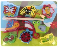 1. Mega Creative Układanka Drewniana Magnetyczna Owady 545202