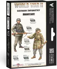 3. Vallejo: 70.206 - Model Color - WWII German Infantry (6 x 18 ml)