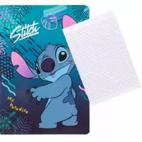 1. Coolpack Zeszyt A5 32 kartki 3linia kolorowa Stitch Blue wzór 4 77990PTR
