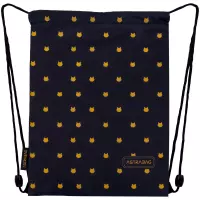 1. AstraBag Worek Szkolny Na Sznurkach AD1 Fluffy Kitty Black 507025010
