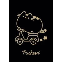 2. Bambino Zeszyt A5 60 Kartek Kratka Laminowany Pusheen 675232