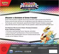 5. Pokemon TCG: Scarlet & Violet - Prismatic Evolutions - Poster Collection