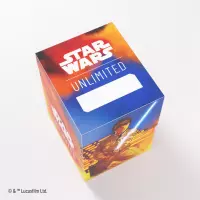 4. Gamegenic: Star Wars Unlimited - Soft Crate - Pudełko na Karty - Luke/Vader