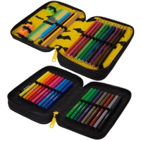 2. CoolPack Jumper 2 Piórnik Dwukomorowy Z Wyposażeniem Darker Night F066680