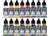 2. Vallejo: 70.140 - Model Color - Figure - Basic Colors USA (16 x 18 ml)