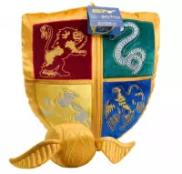 2. Zestaw Pluszaków Harry Potter: Poduszka Herb Hogwartu + Złoty Znicz