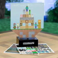 3. Lampka Minecraft - Zbuduj Poziom + 140 naklejek