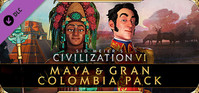 1. Sid Meier's Civilization VI - Maya & Gran Colombia Pack (DLC) (PC) (klucz STEAM)
