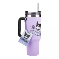 2. Kubek Podróżny ze Słomką Kuromi - 900 ml