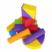 5. Mega Creative Klocki Piankowe Maxi 45el. 545598