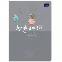2. Interdruk Zeszyt A5 60 kartek linia Język Polski 230126