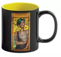 2. Kubek z Termoaktywną Aplikacją Game Art Chronicles Cyberpunk 2077 Judy & Gustav Klimt