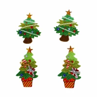 2. Craft With Fun Ozdoba Dekoracyjna Choinka 4szt. 479982