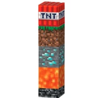 1. Butelka Wielokrotnego Użytku Minecraft - 650 ml