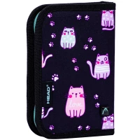 3. Head Piórnik AC1 Pojedynczy Dwuklapkowy bez Wyposażenia Lovely Kitty 503024034