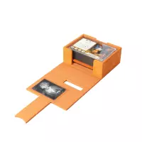 4. Gamegenic: Deck Tome - Seeker - Pudełko na Karty - Orange