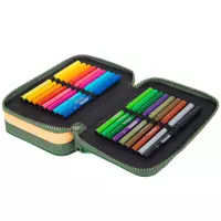 3. CoolPack Jumper 3 Piórnik Trzykomorowy Z Wyposażeniem Toucans F067662