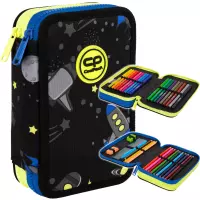 4. CoolPack Jumper 2 Piórnik Dwukomorowy Z Wyposażeniem Atlantis F066828