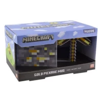 3. Kubek Minecraft Kilof - Złoty