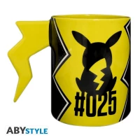2. Kubek 3D Pokemon Pikachu - Błyskawica - 460 ml