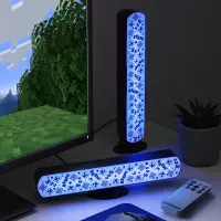 7. Minecraft Zestaw 2 Lampek Wielokolorowych + Pilot