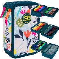 5. CoolPack Jumper 3 Piórnik Trzykomorowy Z Wyposażeniem Sunny Day F067663