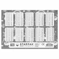 1. Starpak Plan Lekcji z Tabliczką Mnożenia A5 Koala 560061