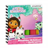 3. Starpak Plastelina 10 Kolorów Koci Domek Gabi 530018