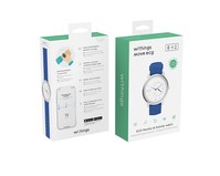 3. Withings Move ECG -  smartwatch z funkcją EKG (niebieski)