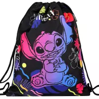 1. CoolPack Beta Worek Szkolny Na Obuwie Stitch Black F054886