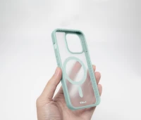 2. LAUT Huex Protect - obudowa ochronna do iPhone 15 kompatybilna z MagSafe (mint)