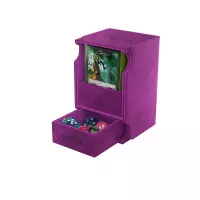 3. Gamegenic: Watchtower 100+ XL Convertible - Ekskluzywne Pudełko na Karty - Purple