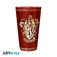 2. Zestaw Prezentowy Harry Potter - Gryffindor: Szklanka XXL + Przypinka + Notes A6