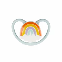 3. Nuk Smoczek Uspokajający Space Silikonowy 0-6m Frog 2szt. 541375