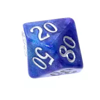 6. Komplet kości REBEL RPG - Akrylowe - Zmierzch