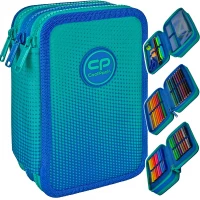 1. CoolPack Jumper 3 Piórnik Trzykomorowy z Wyposażeniem Gradient Ocean E67509