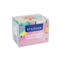 3. Starpak Gumka Do Mazania Unicorn 6 sztuk 538826