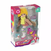 6. Mega Creative Lalka 15 cm Zimowa + Akcesoria 543697
