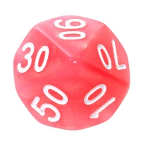 6. Komplet kości REBEL RPG - Kamienie Księżycowe - Awenturyn