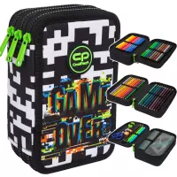 1. CoolPack Jumper 3 Piórnik Trzykomorowy Z Wyposażeniem Game Over F067679