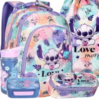 1. CoolPack Prime Zestaw Szkolny Stitch Pastel 5el Plecak F025885 + Worek F054885 + Piórnik Tuba F062885
