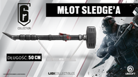 7. Rainbow Six Siege - Figurka: Sledge Hammer Replica