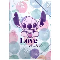 1. Coolpack Teczka PP z Gumką A3 Stitch Pastel 76535PTR