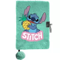 2. Paso Pamiętnik Pluszowy na Kluczyk Stitch Zielony DS24SI-3676